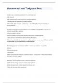 Ornamental and Turfgrass Pest  exam 2023 with 100&percnt; correct answers