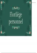 Florilège personnel