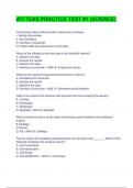 ATI TEAS PRACTICE TEST &num;1 &lpar;SCIENCE&rpar;2022&sol;2023 FULL SOLUTION 