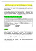 MCAT Chemistry Practice Test 2022 &lpar;59 Questions Answers&rpar;