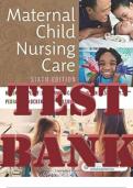 TEST BANK for Maternal Child Nursing Care 6th Edition by Perry, Hockenberry, Lowdermilk, Wilson, Rhodes. ISBN 978-0323549387. (All 49 Chapters in 838 Pages).