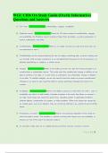 WGU C836 OA Study Guide &lpar;Overly Informative&rpar; Questions and Answers
