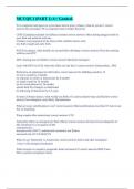 MCCQE I &lpar;PART 1&rpar; A&plus; Graded&period;