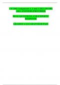 CIC2601 Assignment 1&comma; 2 and 3 2023 &lpar;301448&rpar; &lpar;ALL ANSWERS PROVIDED&rpar; REAL QUESTIONS AND EXPERTS&rsquo; RESPONSE GRADED A&plus;&vert;GUARANTEED PASS