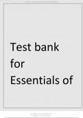 Test bank for Essentials of Dental Radiography 9th Edition By Evelyn Thomson.