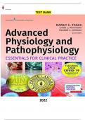 Advanced Physiology and Pathophysiology-Essentials for Clinical Practice 1st Edition by Nancy Tkacs , Linda Herrmann & Randall Johnson - Complete Elaborated and Latest Test Bank. ALL Chapters (1-17) Included and updated for 2023