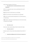 Film101&colon; Production Fundamentals &ndash; Mid- Term Exam