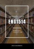 ENG1514 ASSIGNMENT 3 SEMESTER  2 2023