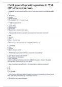 CSLB general b practice questions &num;1 With 100&percnt; Correct Answers&period;
