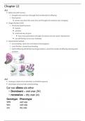 Chapter 12 Bio 1510 Notes with pictures