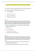 ATI MISC MED SURG PROCTORED EXAM PRACTICE QUESTIONS & ANSWERS