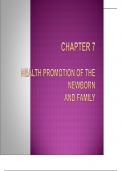 Newborn and Family Health Promotion