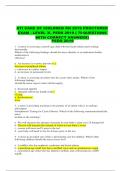 ATI CARE OF CHILDREN RN 2019 PROCTORED EXAM - LEVEL 3&excl;&period; PEDS 2019 &lpar; 70QUESTIONS WITH CORRECT ANSWERS&rpar; PEDS 2019