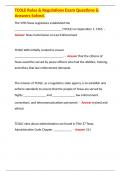 TCOLE Rules & Regulations Exam Questions & Answers Solved&period;