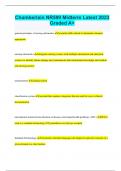 Chamberlain NR599 Midterm Latest 2023 Graded A&plus;