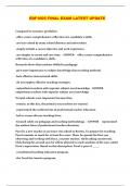 EDF1005 FINAL EXAM LATEST UPDATE