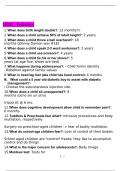 2022&sol; 2023 Hesi Pediatrics &lpar;HESI PEDS&rpar; Exam V1 & V2