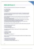 NSG 620 Exam 3 questions with all correct answers graded A&plus;