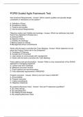 POPM Scaled Agile Framework Sample Test