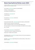 Basic Dysrhythmia-Relias exam 2023