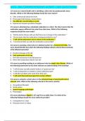 VATI- RN COMPREHENSIVE ASSMT -180 QUESTIONS AND ANSWERS Latest Update 2023