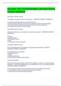 Income Tax Fundamentals &lpar;Actual&rpar; Exam Latest Updated