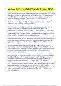 Webce Life Health Florida Exam&colon; Q&A