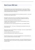 Red Cross WSI test  exam 2023 with 100&percnt; correct answers