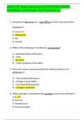 APEA 3P Nisha Final Exam QUESTIONS WITH VERIFIED ANSWERS 2023&excl; RATED A&plus;