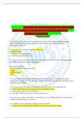 ATI CARE OF CHILDREN RN 2019 PROCTORED EXAM - LEVEL 3&excl;&period; PEDS 2019 &lpar; 70 QUESTIONS WITH CORRECT ANSWERS&rpar; PEDS 2019