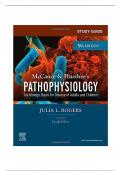 TEST BANK FOR: MCCANCE: PATHOPHYSIOLOGY THE BIOLOGIC BASIS FOR DISEASE IN ADULTS AND CHILDREN 9TH EDITION BY Kathryn L McCance, Sue E Huether Test bank Questions and Complete Solutions to All Chapters Understanding Pathophysiology
