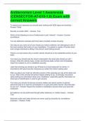 Antiterrorism Level 1 Awareness &lpar;CENSECFOR-AT-010-1&period;0&rpar; Exam with correct Answers