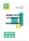 Henri Fayol's 14 principles of management / fully detailed pt. 1 (7/14)