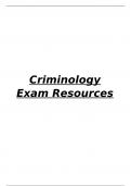 Unit 1 Criminology A level Notes - WJEC