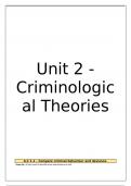 Unit 2 WJEC Criminology notes