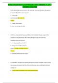 NURS FUNDAMENTALS EXAM QUESTIONS GRADED A&plus; 2023 SUCCESS ASSUARED