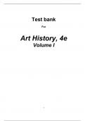 Get Ahead in Your Studies with the Superior &lbrack;Art History&comma; Combined Volume&comma;Stokstad&comma;4e&rsqb; Test Bank