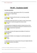 FIN 409 &ndash; Vocabulary Quiz&num;2&sol;FIN 409 &ndash; Vocabulary Quiz&num;2