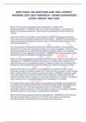 ENPC EXAM 100 QUESTIONS AND 100&percnt; CORRECT  ANSWERS 2023-2024 VERSION&sol;A&plus; GRADE GUARANTEED LATEST UPDATE MAY 2023&period;