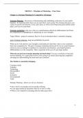 MRKT 140 - Intro to Marketing - Chapter 2 Notes
