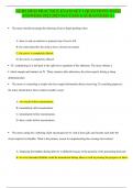 NURS HESI PRACTICE EXAM SET 1 QUESTIONS WITH ANSWERS 2022&sol;2023 SUCCESS GAURANTEED A&plus;