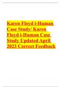 Karen Floyd i-Human Case Study/ Karen Floyd i-Human Case Study Updated April 2023 Correct Feedback