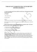 NURS 415 AH 3 COMPLETE FINAL EXAM REVIEW  2023&sol;2024 GRADED A&plus;