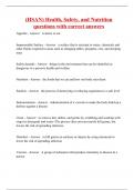 HSAN &lpar;Health&comma; Safety&comma; and Nutrition&rpar; Bundle Set
