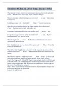 Hondros NUR 212 (Med Surg) Exam 1 Q&A