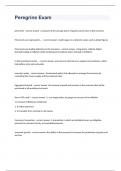 Peregrine Exam 2023 with 100&percnt; correct answers