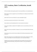 3CX Academy&comma; Basic Certification&comma; Install 3CX exam with correct answers