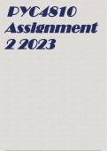 PYC4810 Assignment 2&nbsp;2023
