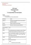 1N5315 Advanced Pathophysiology Hematologic System Core Concepts and Objectives with Advanced Organizers