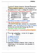Action potential and synaptic transmission 